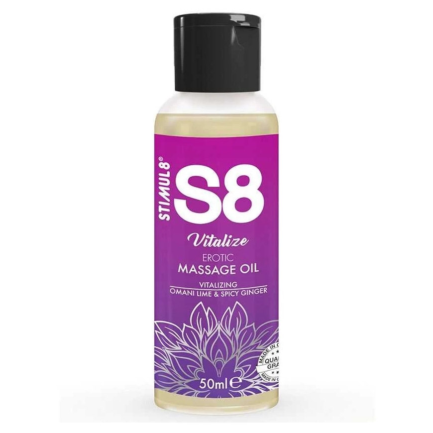 Stimul8 S8 S8 Hierontaöljy 50 ml Oman lime ja mausteinen inkivääri – 5
