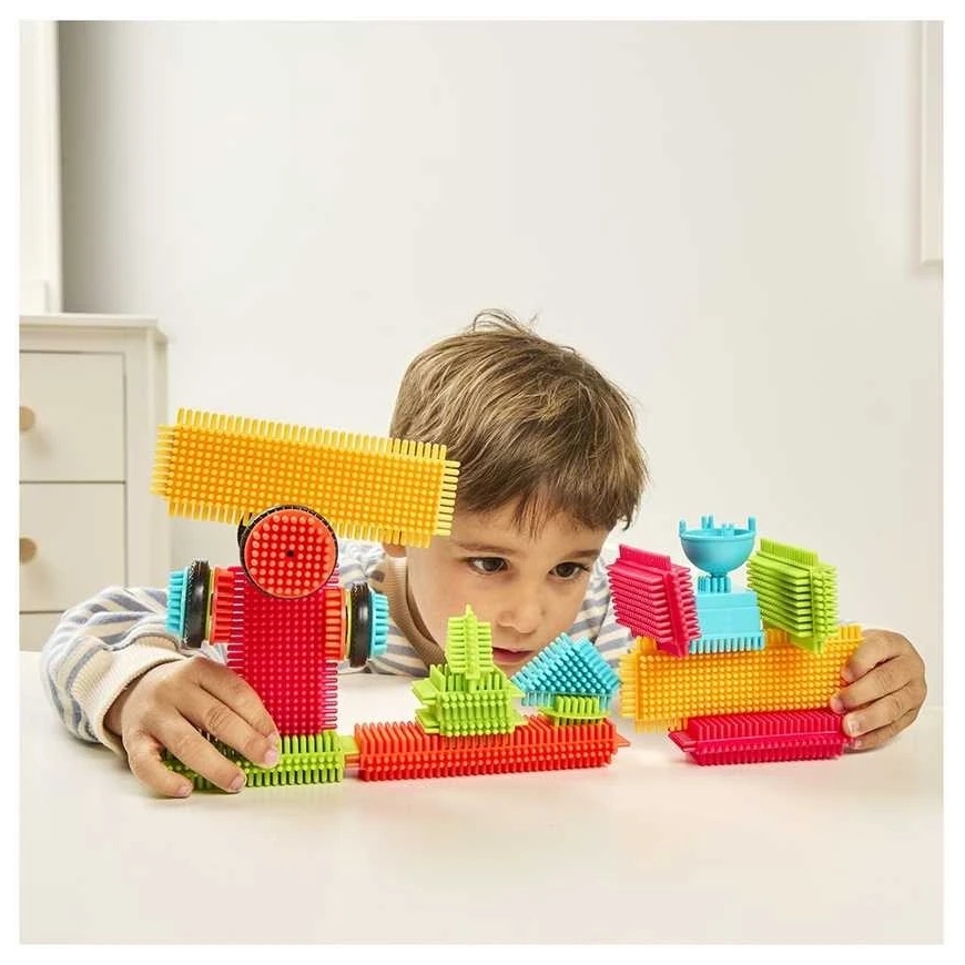 Miniland Zabawki Edukacyjne Pegy Bricks - Visi į bortą – 4