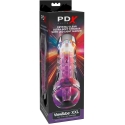 "Pipedream PDX ELITE" video tube with transparent "EZ-GRIP" LED stroker