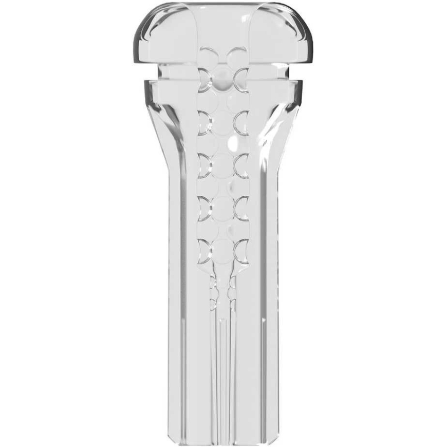 "Pipedream PDX ELITE" video tube with transparent "EZ-GRIP" LED stroker – 3