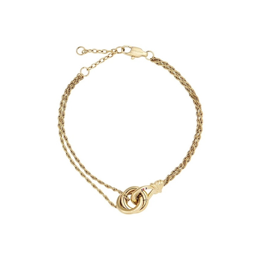 Tommy Hilfiger Zeltīta nerūsējošā tērauda sieviešu aproce „Nautical Knot“ 2780991