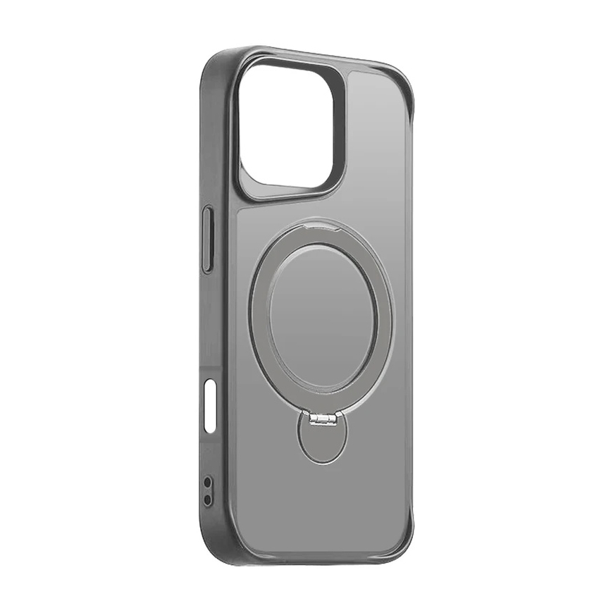 Etteri Matt Mag Ring -kotelo iPhone 17:lle, harmaa – 4
