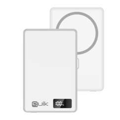 Quik Accessories QP-840 Ohut Magneettinen Langaton Power Bank 10,000mAh
