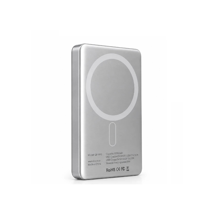 Quik Accessories QP-840 Тонкий Магнитный Беспроводной Power Bank 10,000mAh – 3
