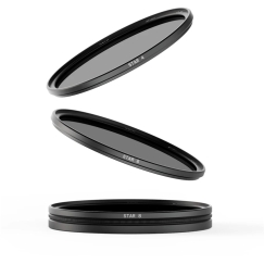 Camera Lens Filter - Urth 55 mm Magnetic "Stellar" Filter Set "Plus+" with 4, 6, and 8 Point Filters