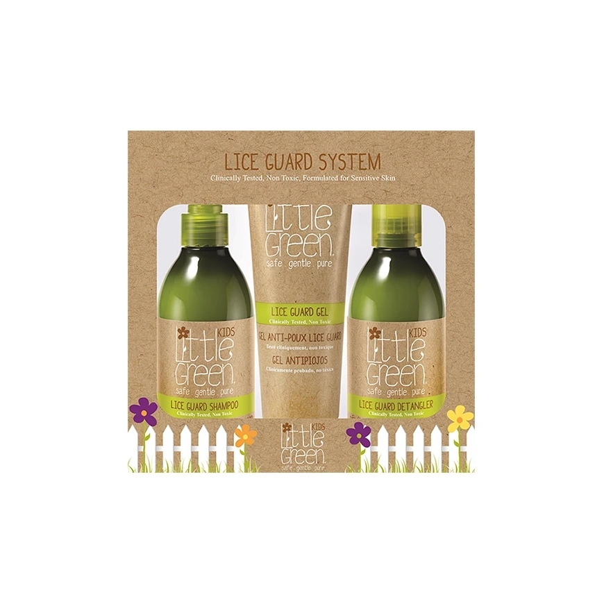 Little Green Lice Guard süsteem lastele (šampoon, 240 ml + pihusti, 240 ml + geel, 125 ml) – 3