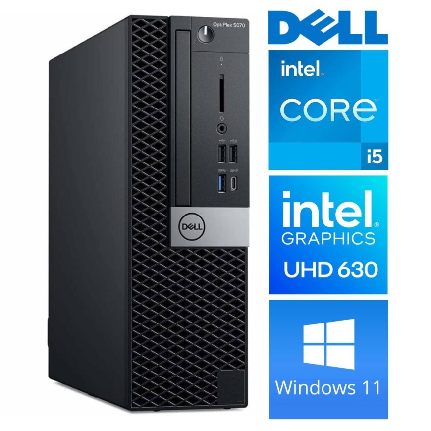 DELL 5070 SFF i5-9500 8GB 1TB SSD M.2 NVME WIN11Pro