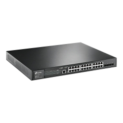 TP-Link JetStream 28-Port Gigabit L2 Managed Switch with 24-Port PoE+