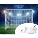Neo-Sport tvirta futbolo vartų tinklas 300 x 200 x 90 cm