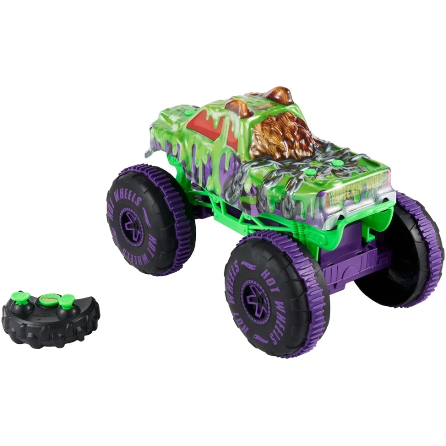 Mattel HOT WHEELS MONSTER TRUCKS RC модель – Wreckin' Wolf (JMM77) – 4