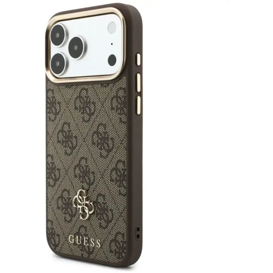 Guess 4G vāciņš ar MagSafe maciņu iPhone 18 Pro / 17 Pro brūns – 2