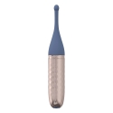 Loveline By Shots The Thrill - 10 Speed Interchangeable Vibrator - Mėlyna Loveline By Shots The Thrill - 10 Speed Interchangeable Vibrator - Mėlyna