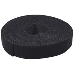LogiLink KAB0050 kabeļu skava Melns 1 pcs