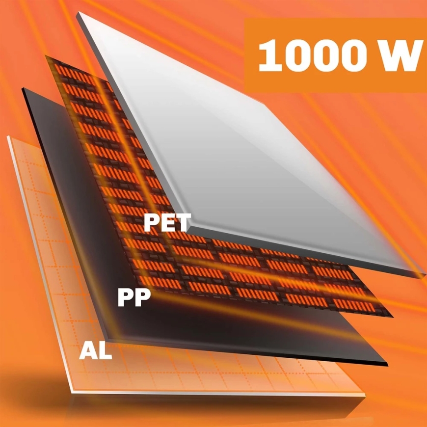 Infrared Heater Infrared Radiator 1000 W Berdsen BD-991 – 5
