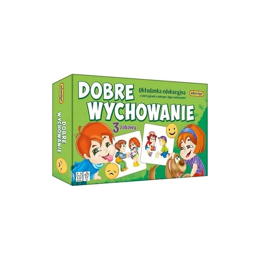 ADAMIGO Izglītojoša spēle Labas uzvedības Mini 07820