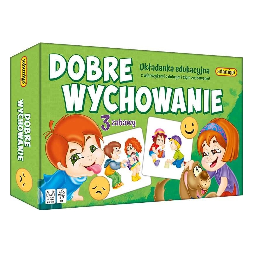 ADAMIGO Izglītojoša spēle Labas uzvedības Mini 07820 – 2