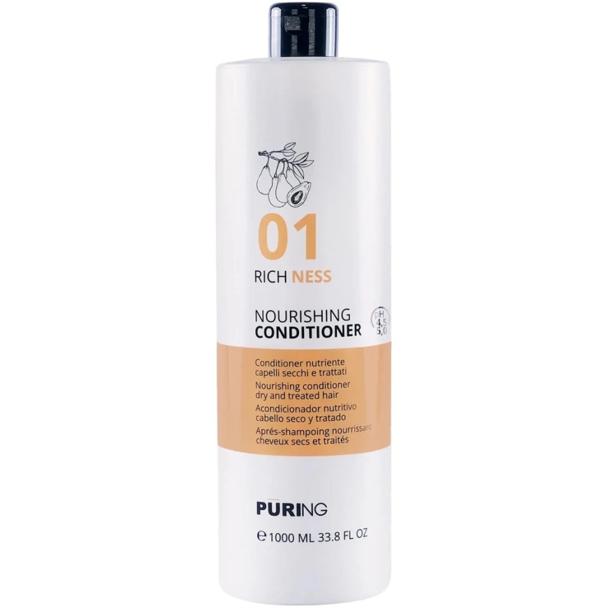 PURING 01 Richness maitininantis Conditioner plaukų kondicionierius, 1000 ml – 2