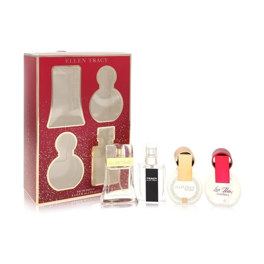 Ellen Tracy -setti: Classic Eau De Parfum naisille, 15 ml + Tracy Eau De Parfum naisille, 15 ml + Bronze Eau De Parfum naisille, – 3