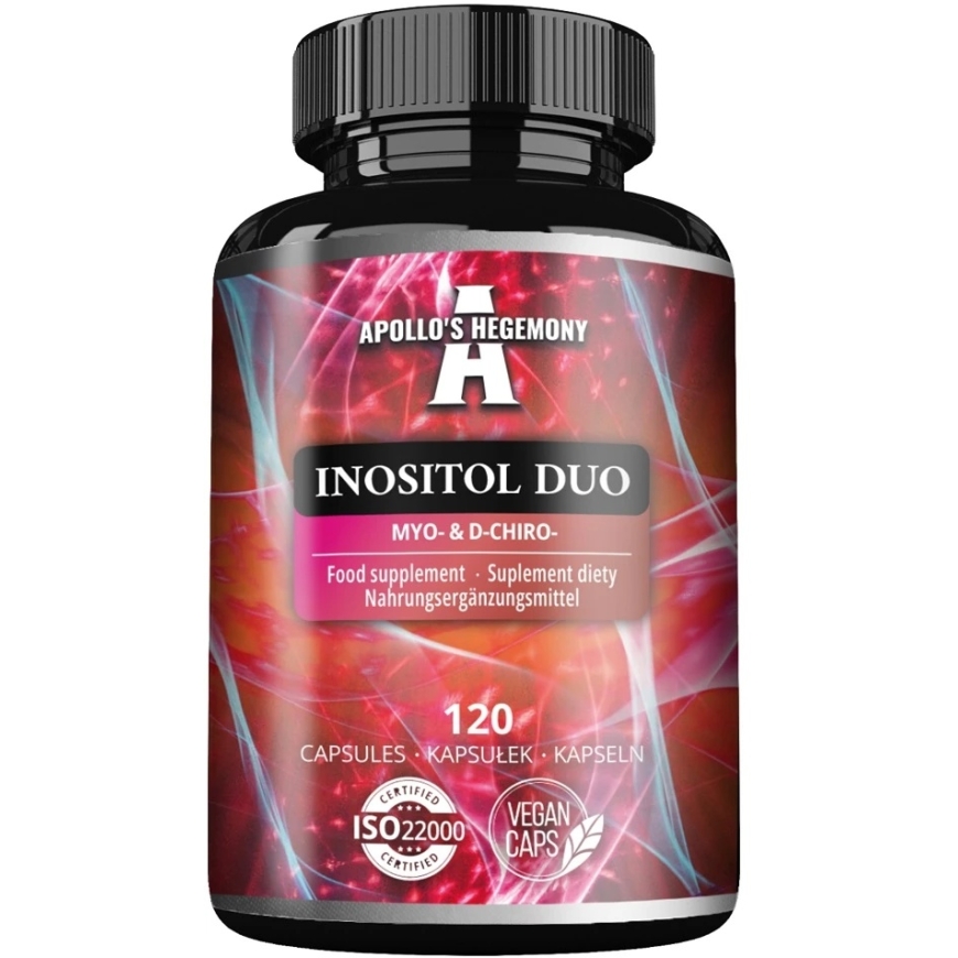 Apollos Hegemony Inositol Duo ravintolisä 120 kapselia