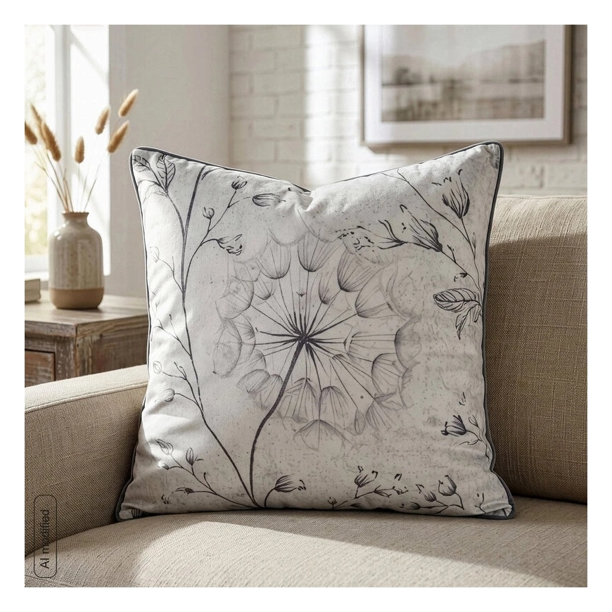 Eurofirany CHP/FLOWERS13 45X45 K+ PUNAINEN – 4