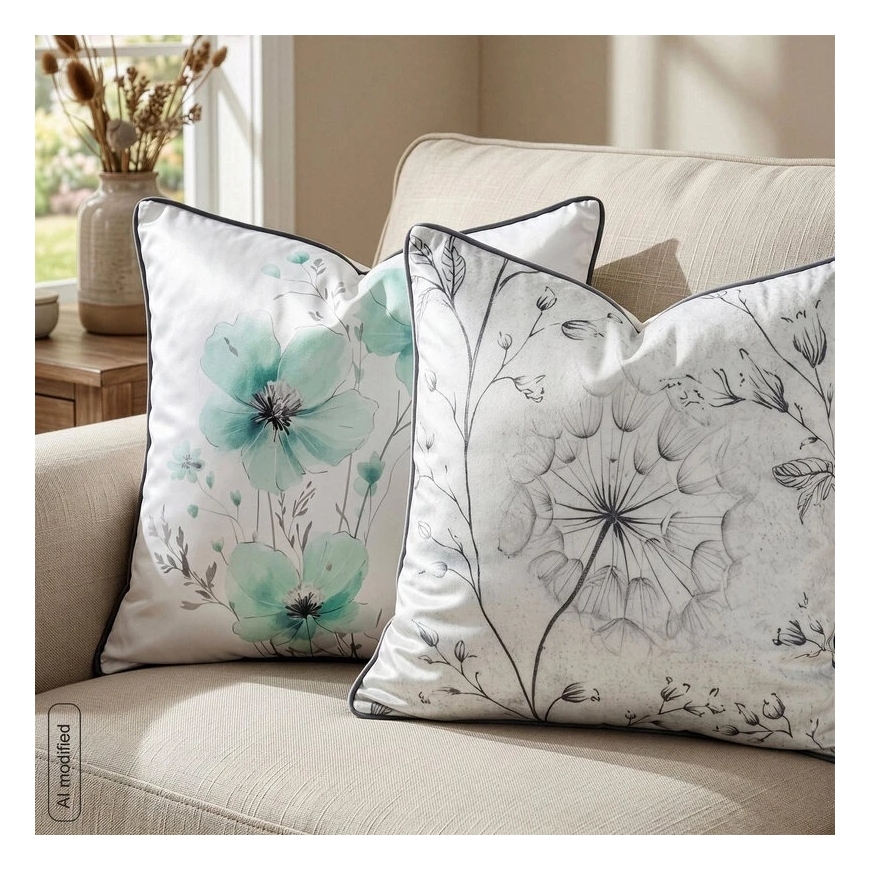 Eurofirany CHP/FLOWERS13 45X45 K+ PUNAINEN – 5