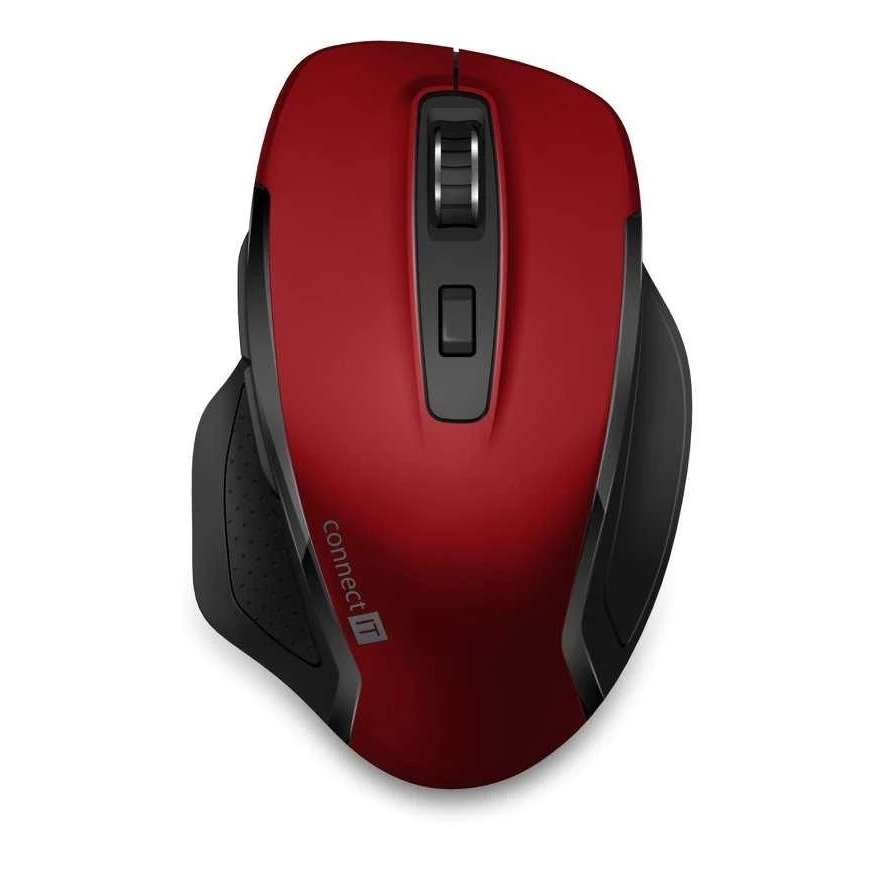 CONNECT IT kaksoislangaton "SmartSwitch" hiiri, USB-A + C, punainen – 2