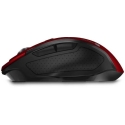 CONNECT IT divkāršā bezvadu "SmartSwitch" pele, USB-A + C, sarkana