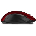 CONNECT IT dual wireless "SmartSwitch" mouse, USB-A + C, red