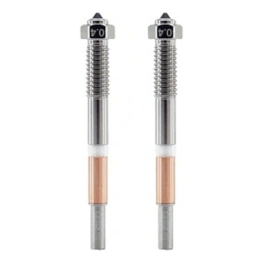 QiDi 0.4 mm Bimetal Nozzle for the Q2 Series (2 pcs.) – 2