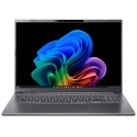 Acer NTB Aspire 16 AI (A16-A71M-R435) klēpjdators, Ryzen AI 7 445, 16" WUXGA, 32 GB, 1 TB SSD, Radeon, W11H, pelēks