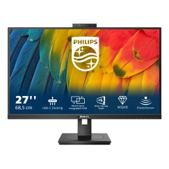 Philips 5000 series 27B1U5601H/00 monitori 68,6 cm (27") 2560 x 1440 pikseļi Quad HD LCD Melns
