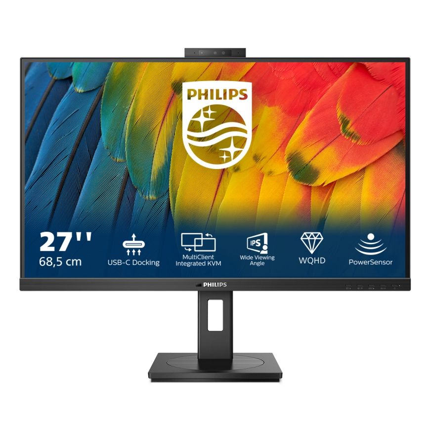 Philips 5000 series 27B1U5601H/00 computer monitor 68.6 cm (27") 2560 x 1440 pixels Quad HD LCD Blac – 3