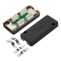 LogiLink NP0012B сетевая распределительная коробка Cat6e Черный LogiLink NP0012B сетевая распределительная коробка Cat6e Черный