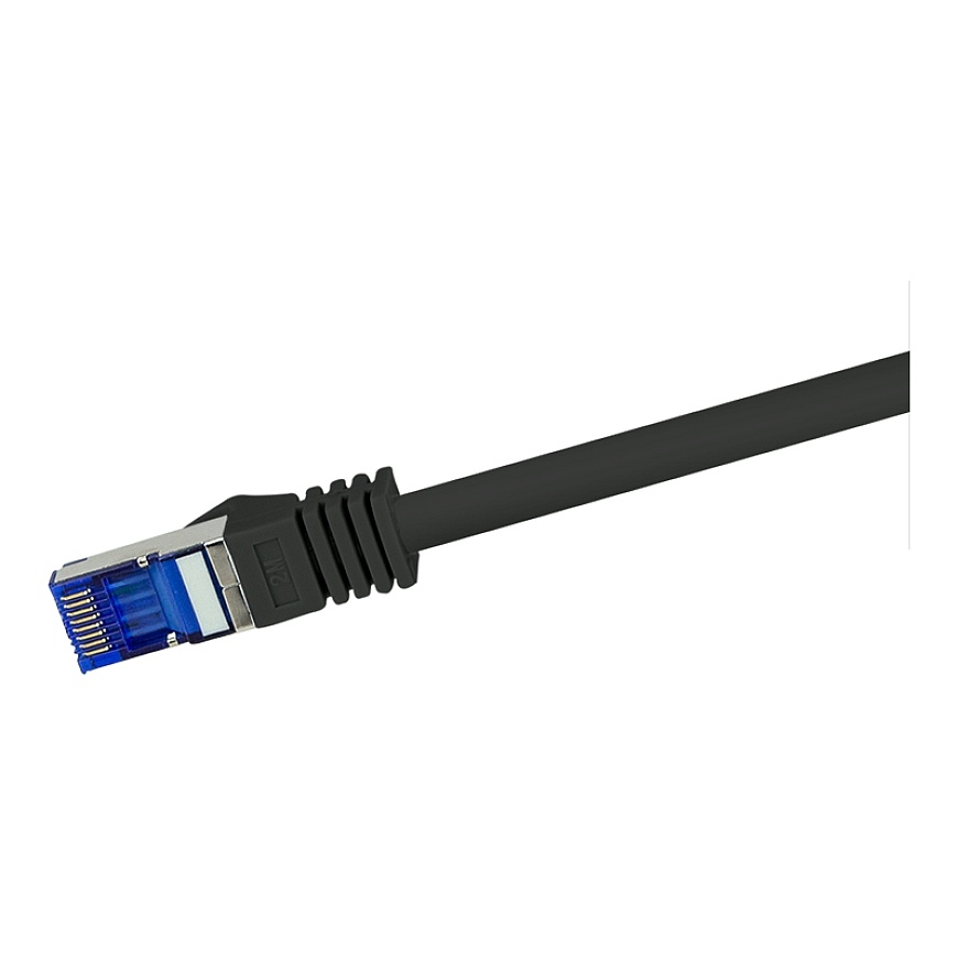 LogiLink C6A113S tīkla kabelis Melns 20 m Cat6a S/FTP (S-STP) Apaļš – 2
