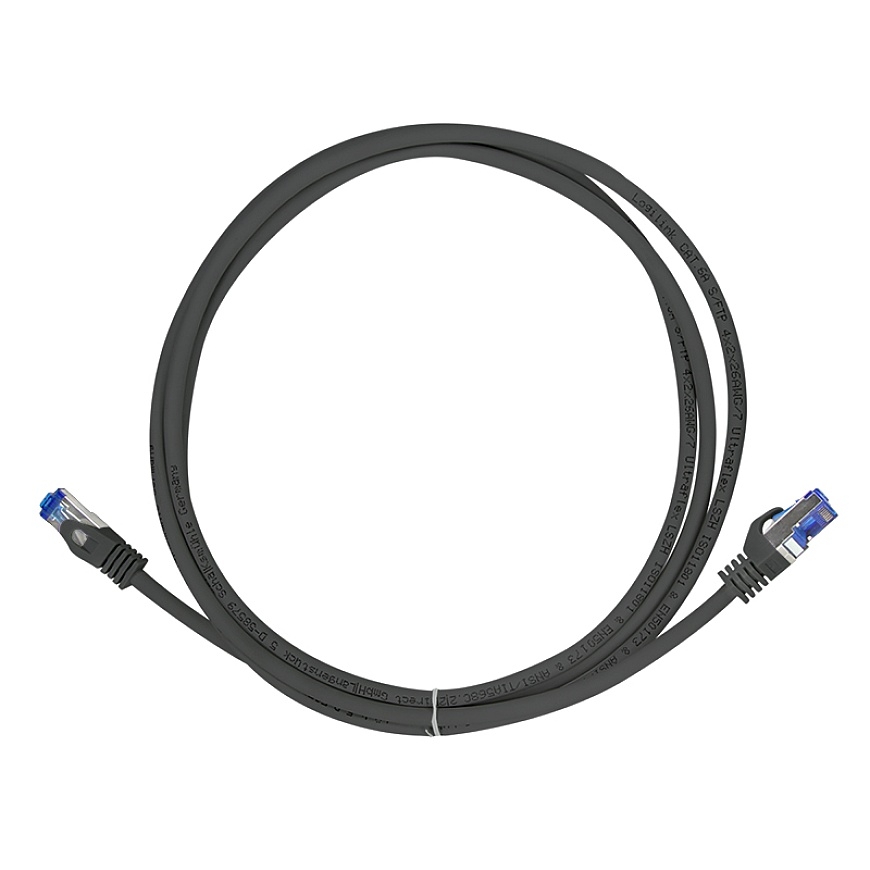 LogiLink C6A113S võrgukaabel Must 20 m Cat6a S/FTP (S-STP) Ümmargune – 4