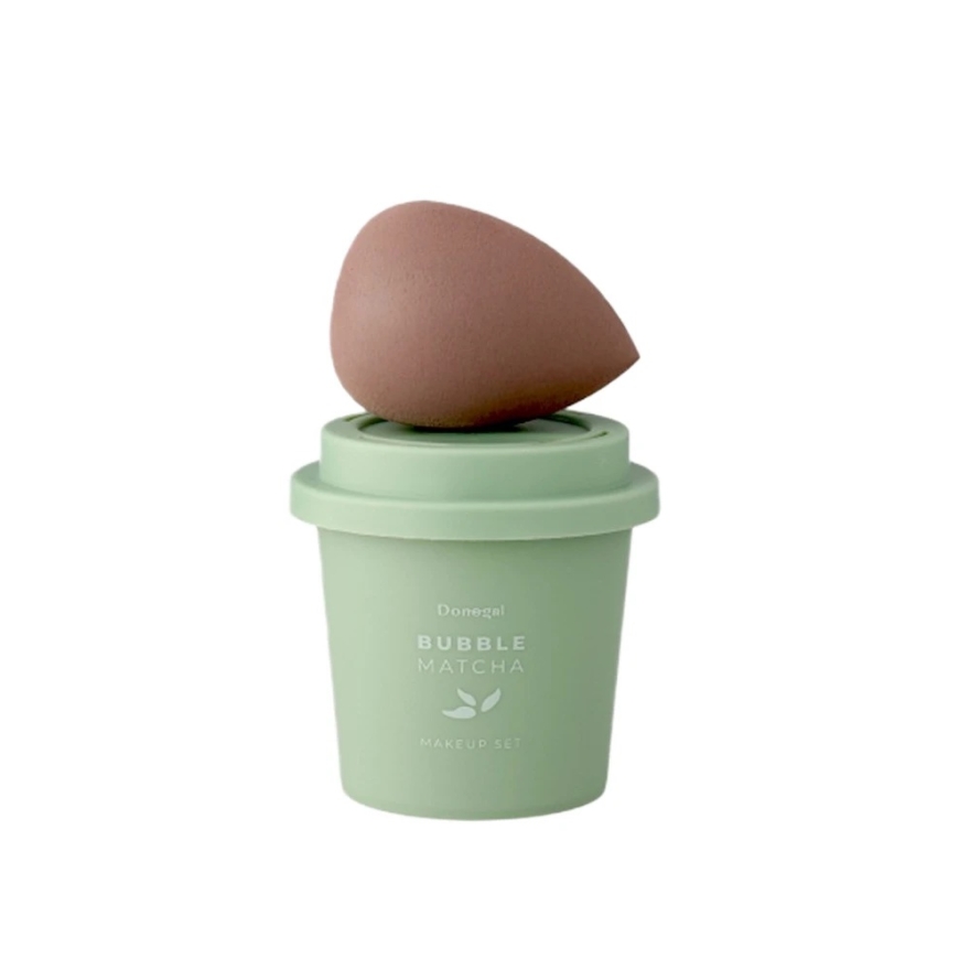 Donegal Bubble Matcha Makeup Sponge + Case 4366