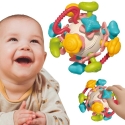 Woopie Baby WOOPIE Pehmeä Lelukehys 4in1 Purulelu Aistilelu Vauvoille 0m+ Woopie Baby WOOPIE Pehmeä Lelukehys 4in1 Purulelu Aistilelu Vauvoille 0m+