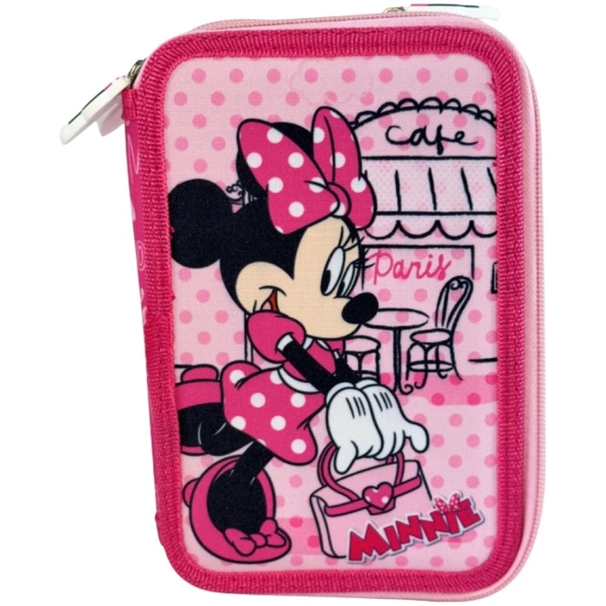 Косметичка Manenti Disney Minnie Paris на три отделения