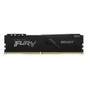 Kingston Technology FURY Beast 16GB 3200MT/s DDR4 CL16 DIMM (2 kpl:n pakkaus) Black Kingston Technology FURY Beast 16GB 3200MT/s DDR4 CL16 DIMM (2 kpl:n pakkaus) Black