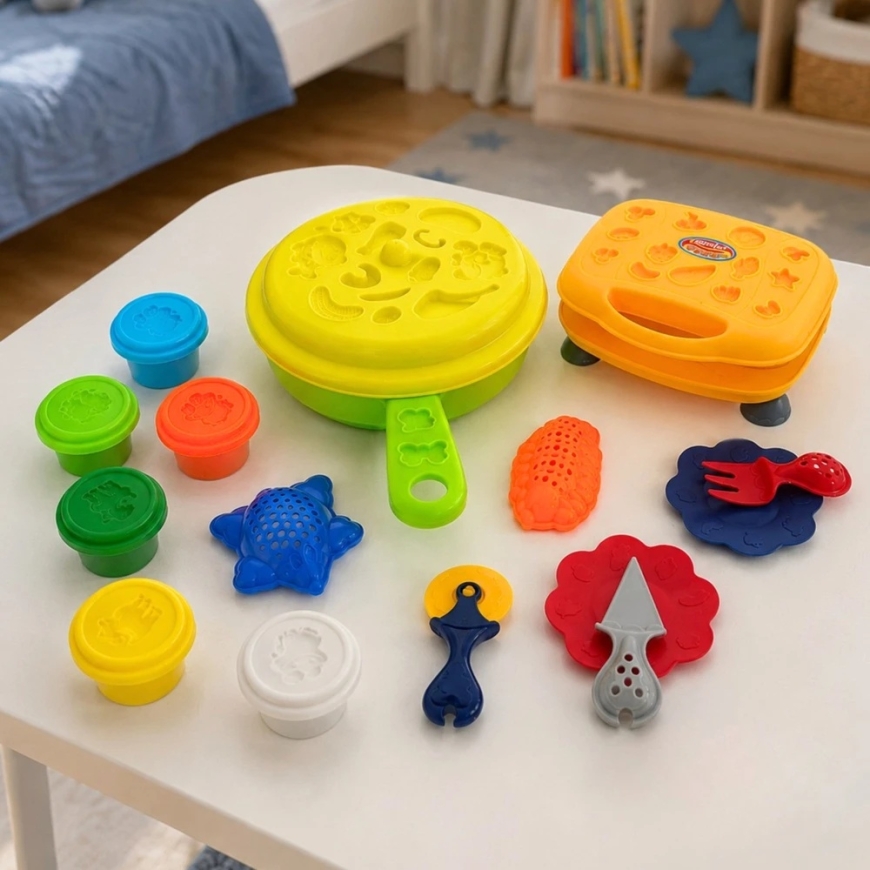 WOOPIE tešlos rinkinys virtuvinėms vaflinėms 39 vnt. – 2