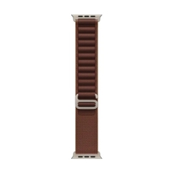 Apple 49 mm Burgundi alpi Loop looduslikTitanium viimistlus väike