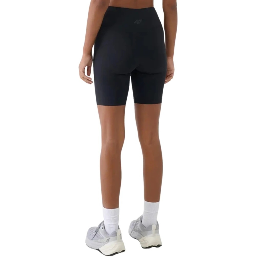 Naisten shortsit 4F FNK F085 tumman musta 4FWSS26TFSTF085 20S (XL) – 2