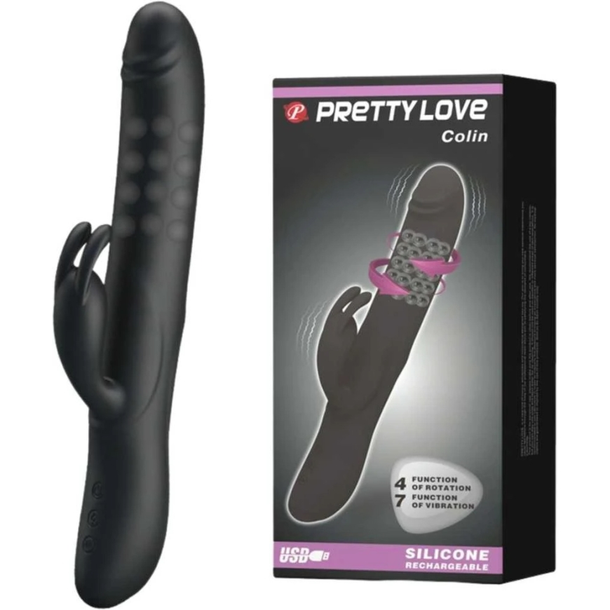 Pretty Love Rabbit vibratoru ar klitora masāžu erotika – 2