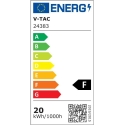 LED lamp V-TAC 20W 4000K must 60cm LED lamp V-TAC 20W 4000K must 60cm