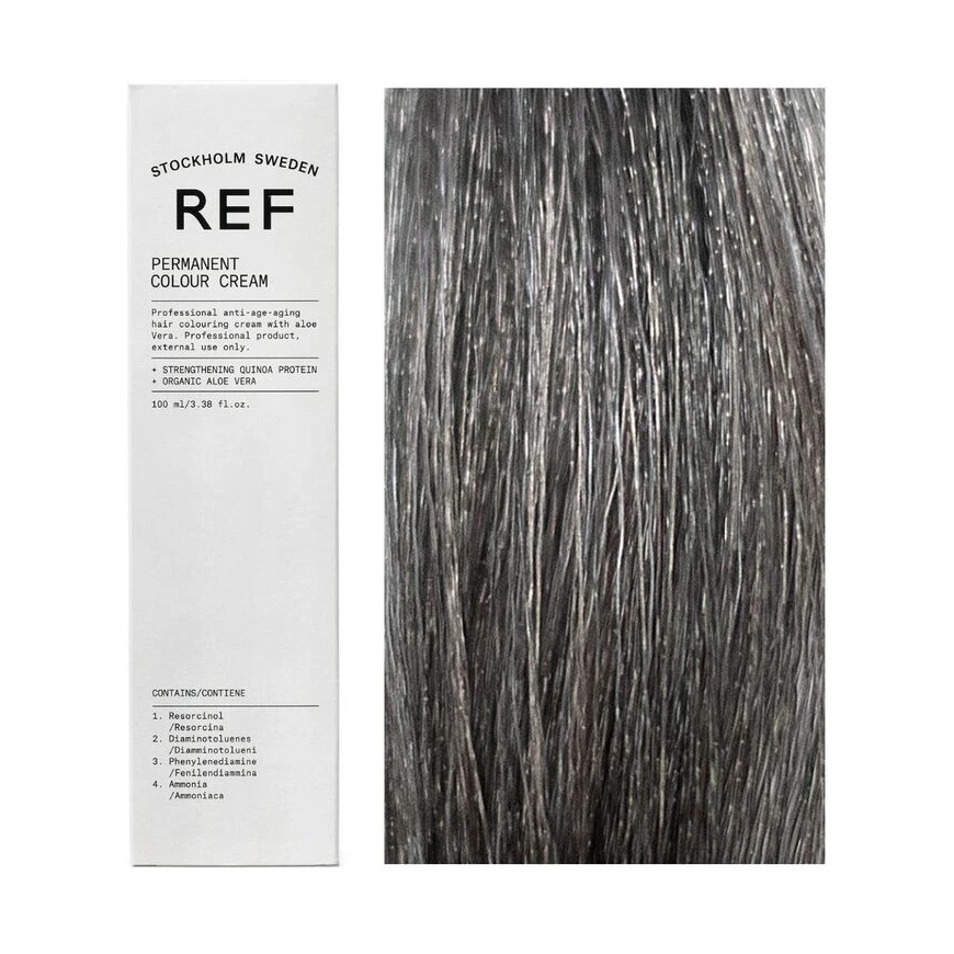 Ref Stockholm REF Püsiv Värv Vegan püsivad juuksevärvid 7.11 Keskmise helehallika tooni, 100 ml