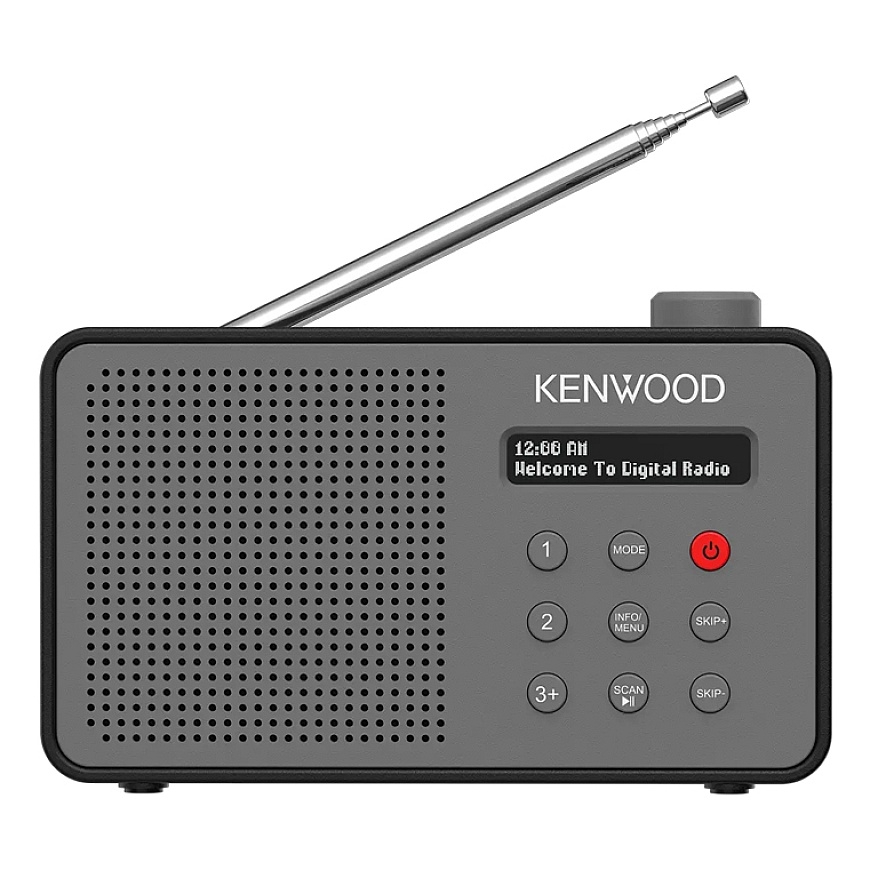 Kenwood CR-M25DAB-H радиоприемник Портативный Цифровой Серый – 3