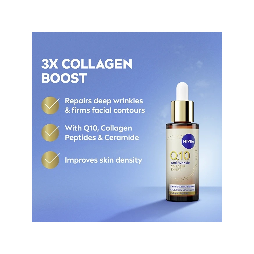 Nivea Vananemise vastu seerum Q10 Parandav seerum 30 ml