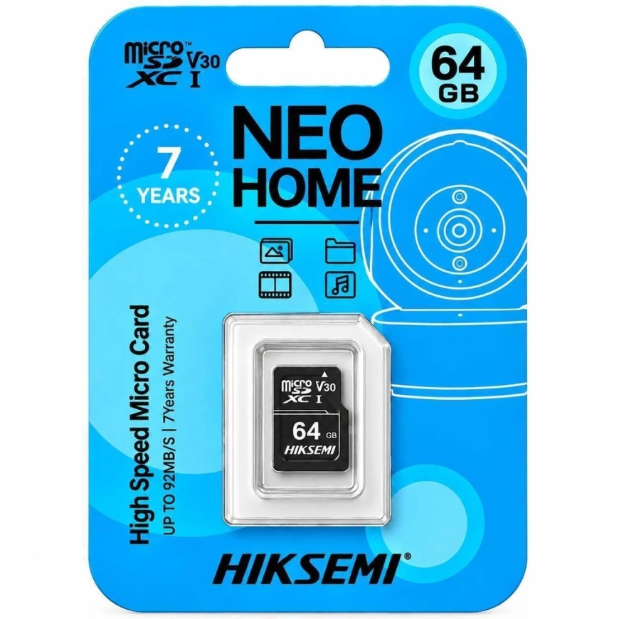 Hiksemi Memory Card HS-TF-D1 64G, Micro SD, 64GB