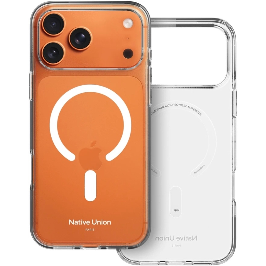 Native Union (RE) Clear Case, Transparent – iPhone 17 Pro Max
