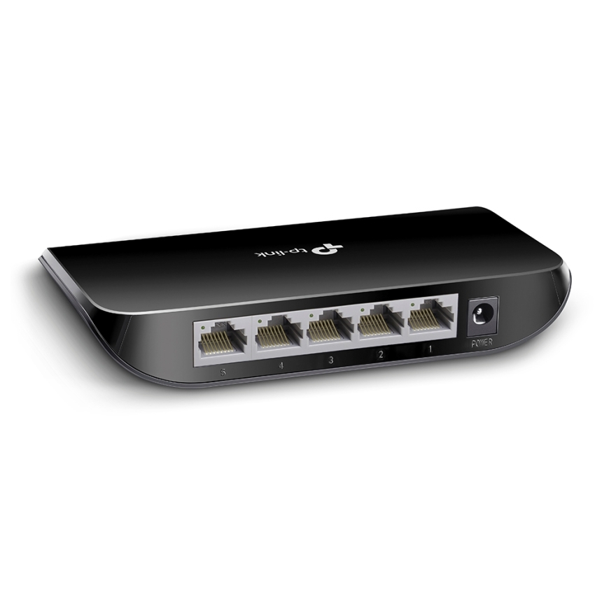 TP-Link TL-SG1005D verkkokytkin Hallitsematon Gigabit Ethernet (10/100/1000) Musta – 3